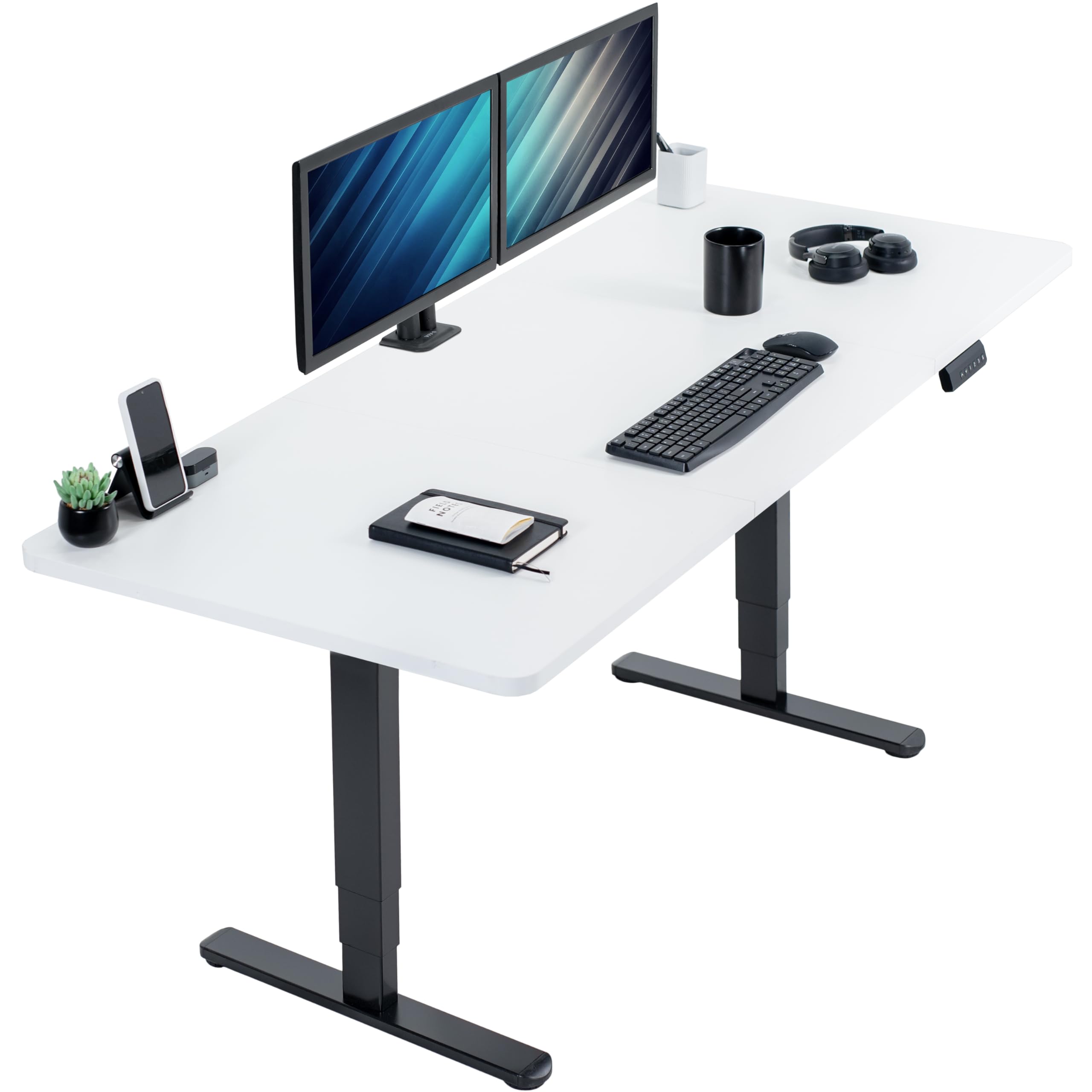 71-Inch Electric Standing Desk with Memory Touch Controller