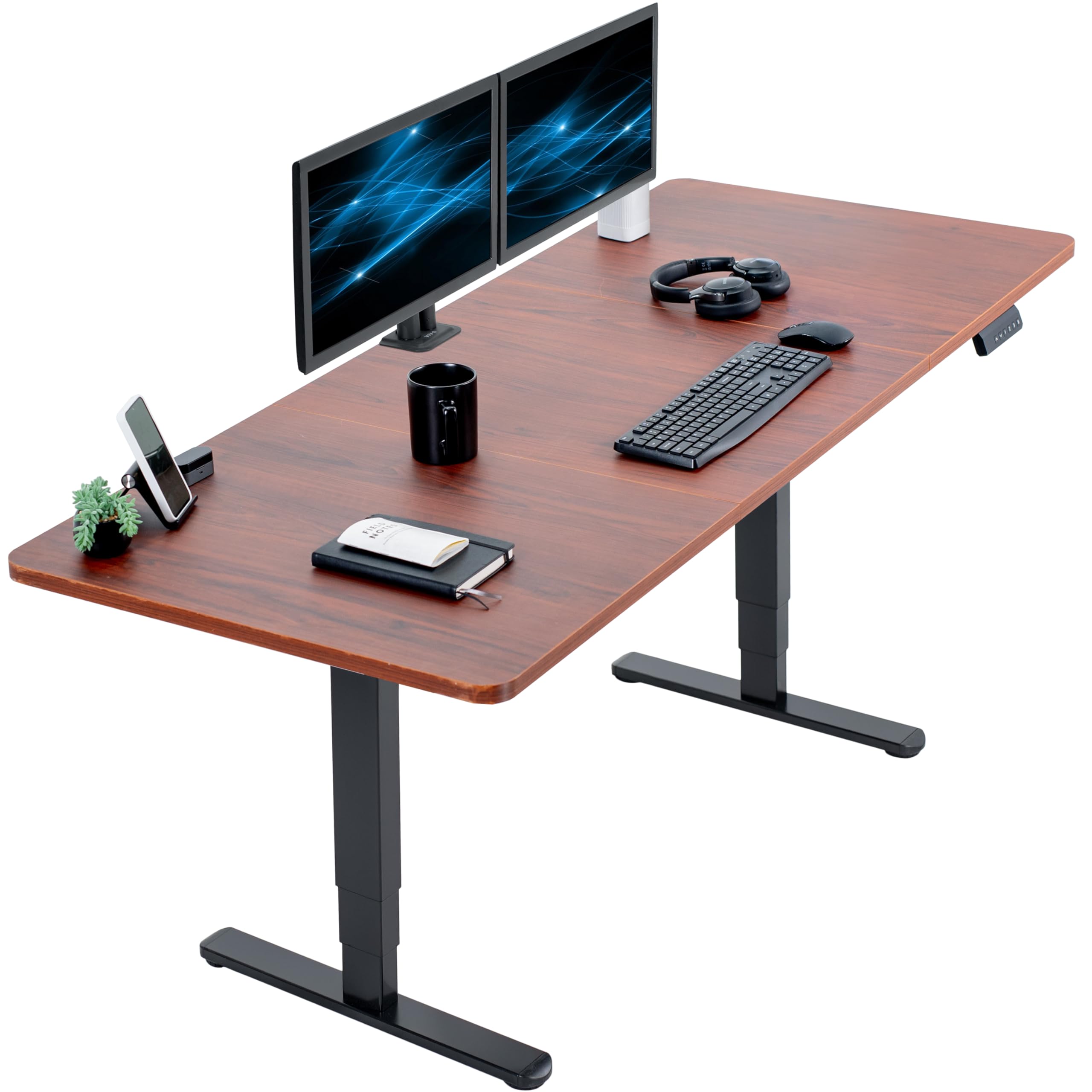 71-Inch Electric Standing Desk with Memory Touch Controller