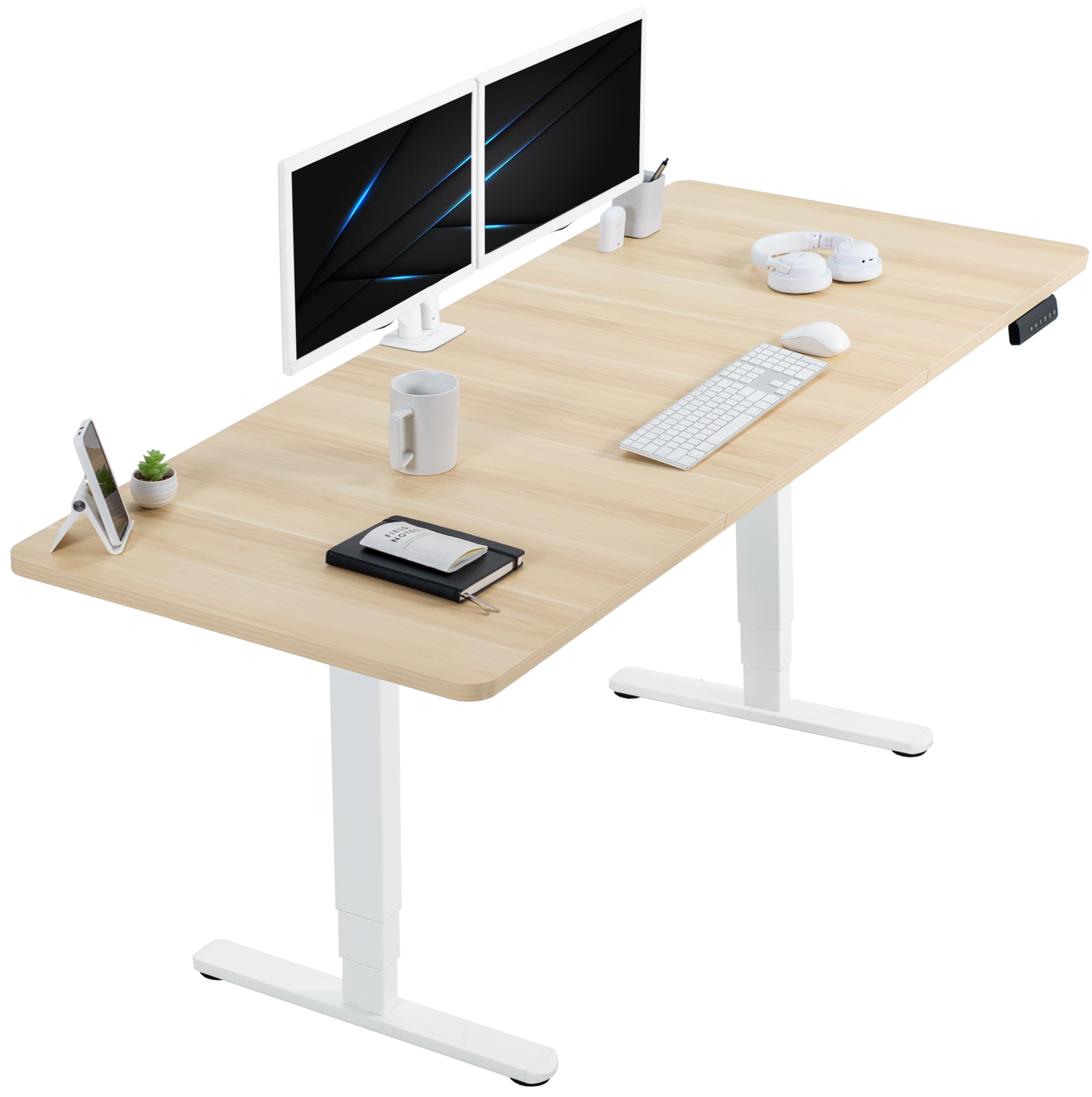 71-Inch Electric Standing Desk with Memory Touch Controller