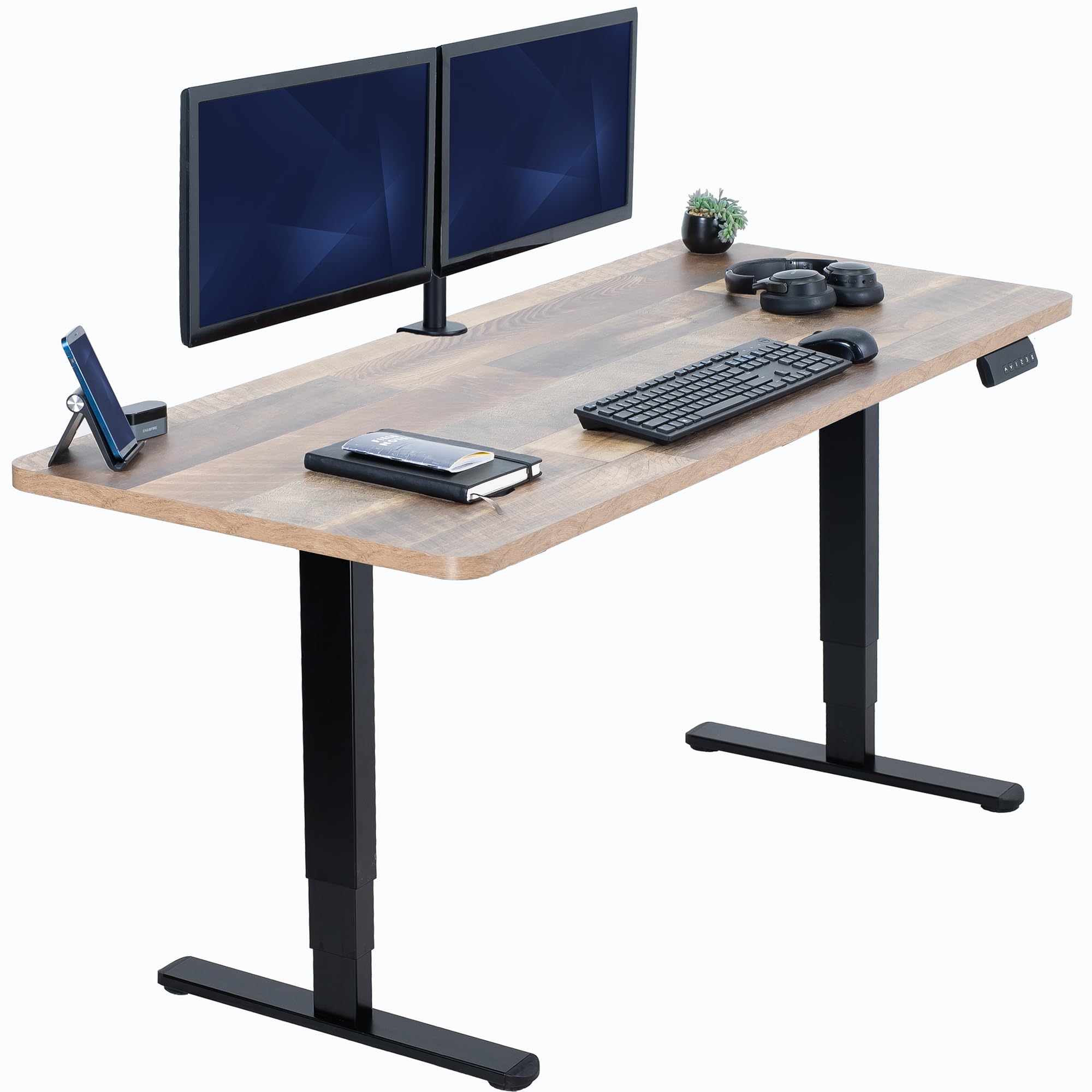 71-Inch Electric Standing Desk with Memory Touch Controller