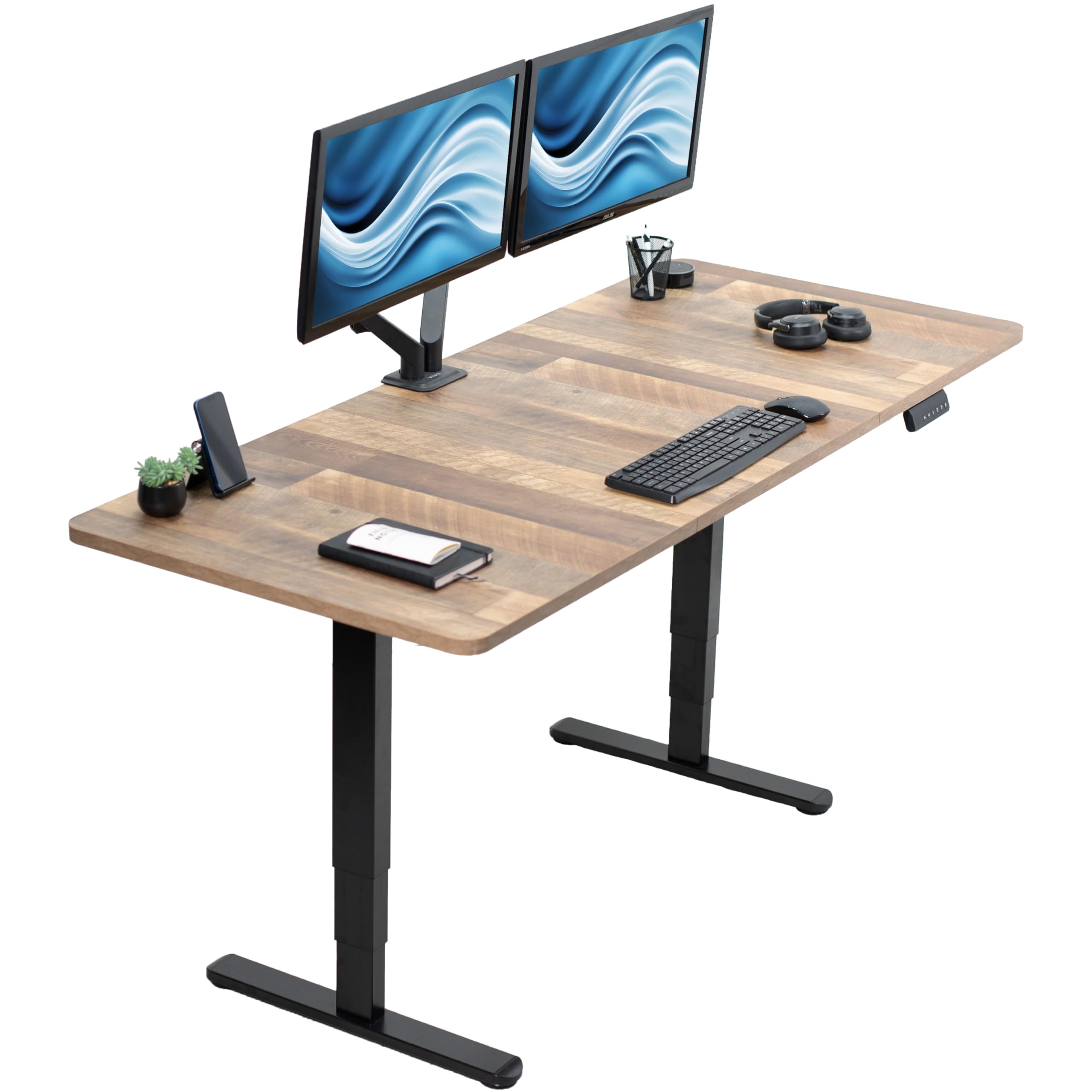 71-Inch Electric Standing Desk with Memory Touch Controller