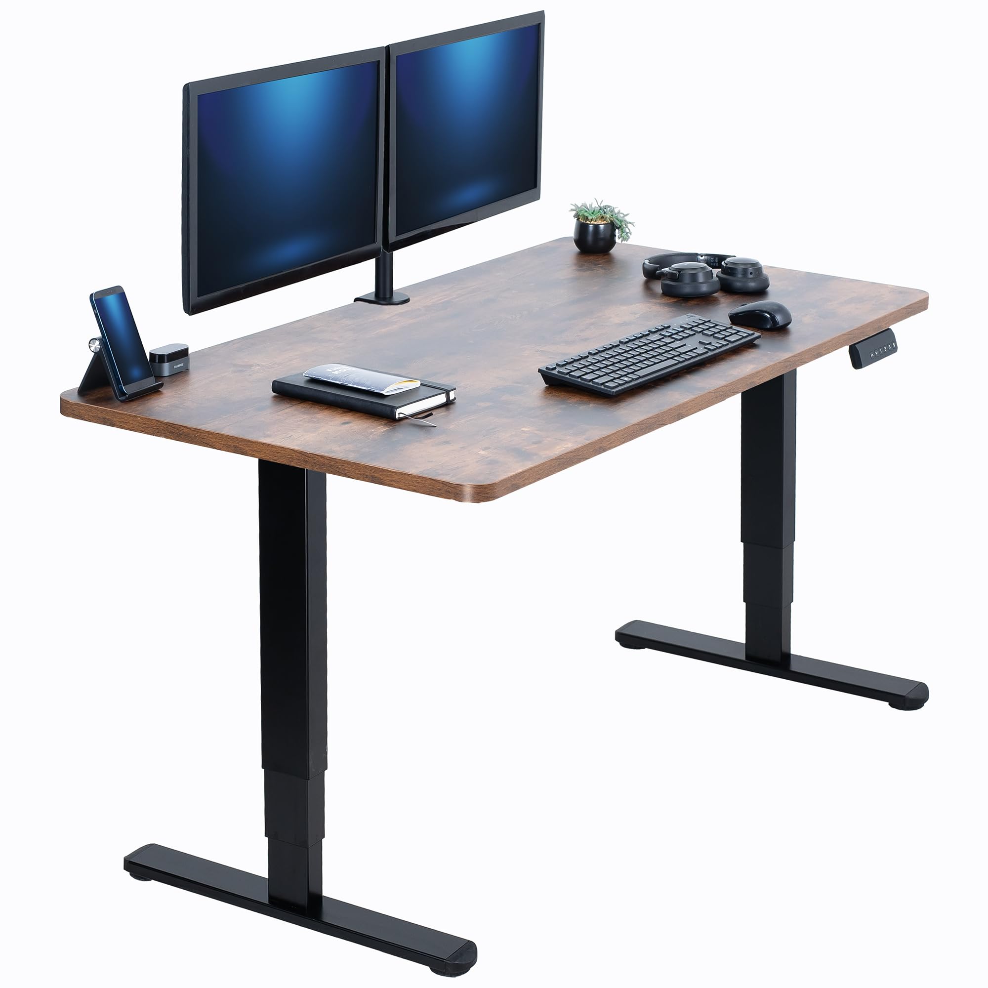 71-Inch Electric Standing Desk with Memory Touch Controller