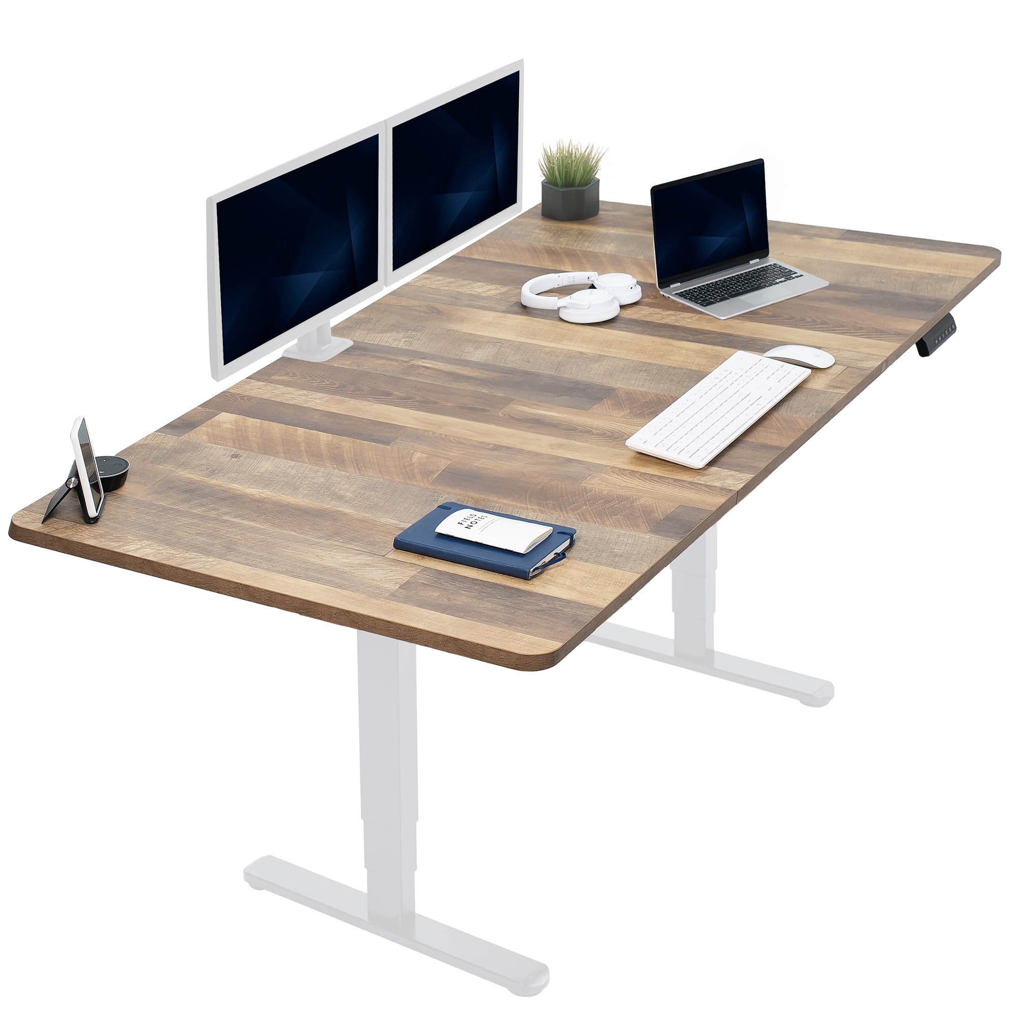 71-Inch Electric Standing Desk with Memory Touch Controller