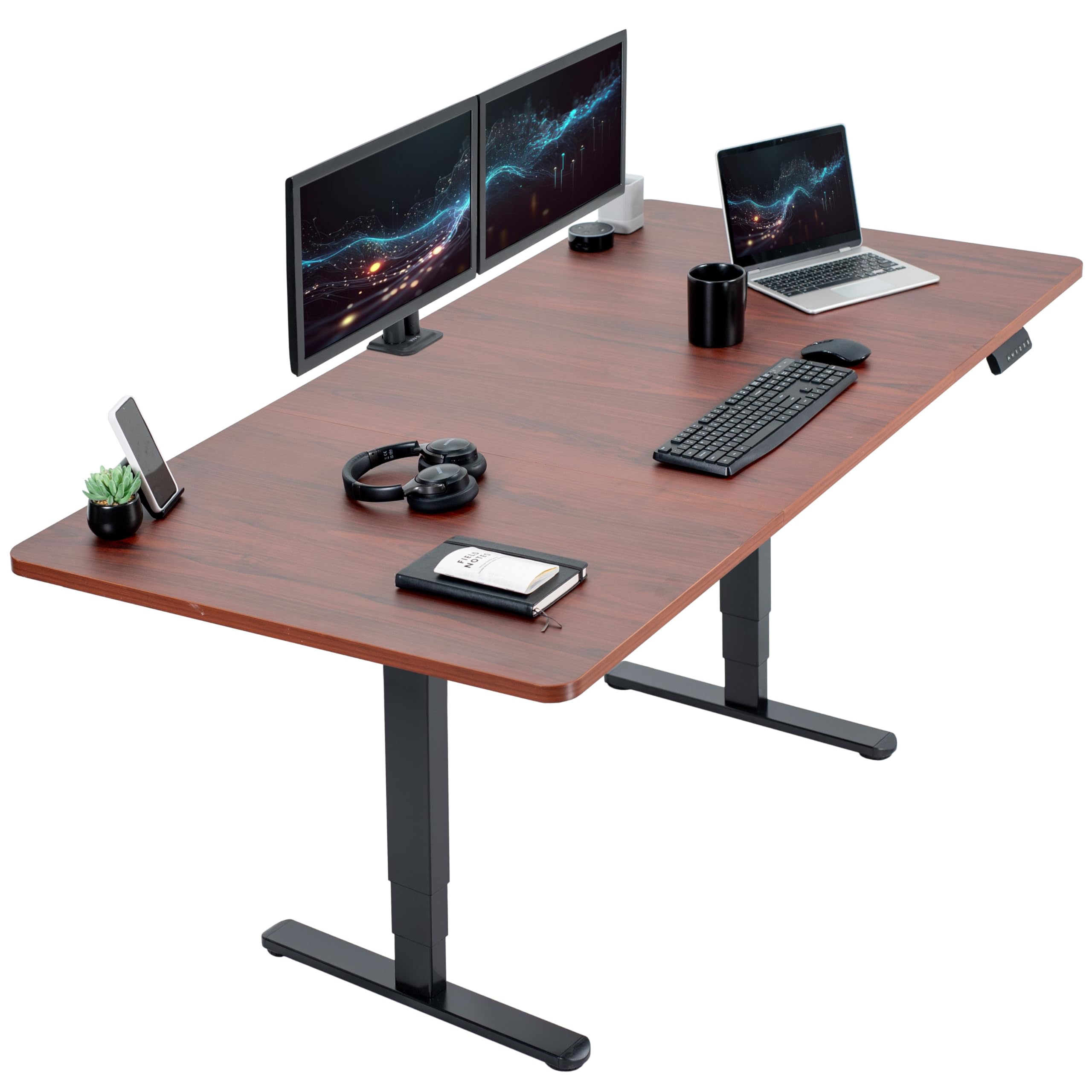 71-Inch Electric Standing Desk with Memory Touch Controller