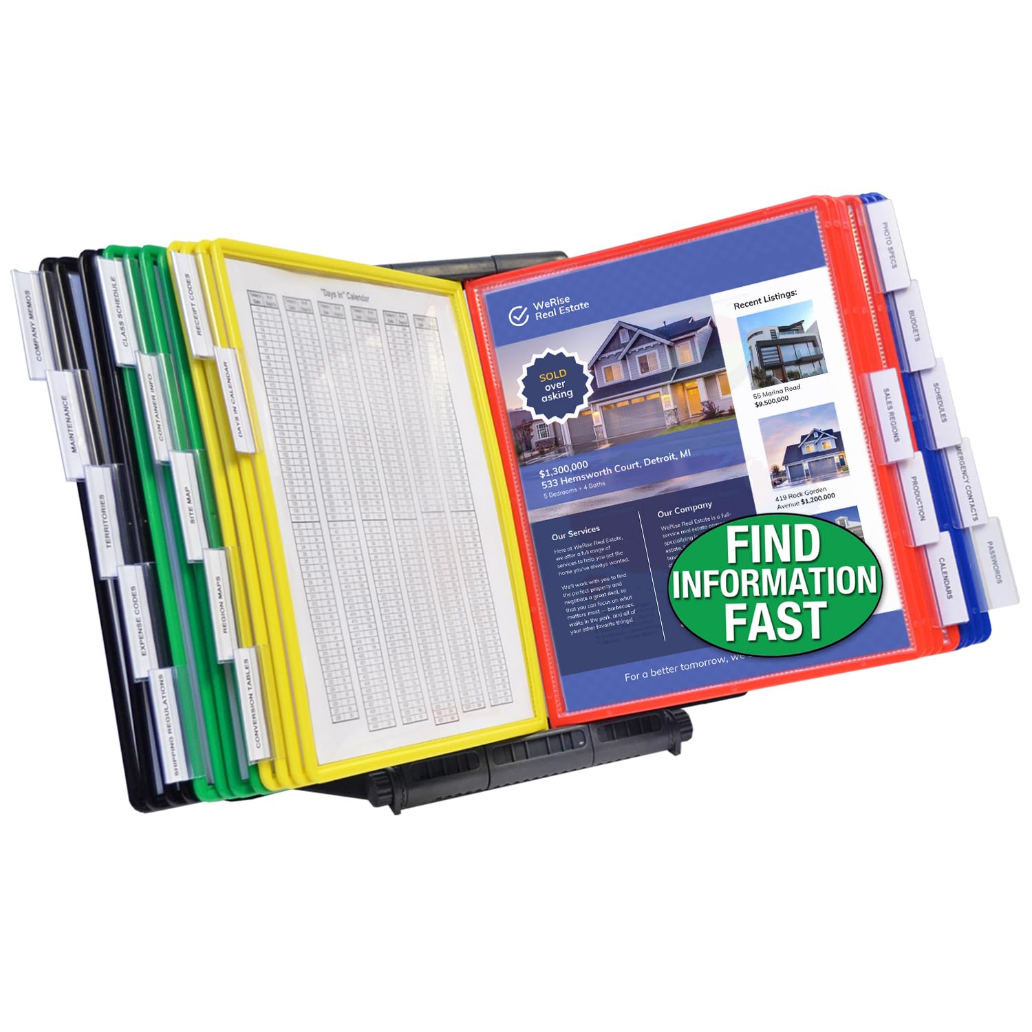 Ultimate Office AdjustaView Expandable Desk Organizer