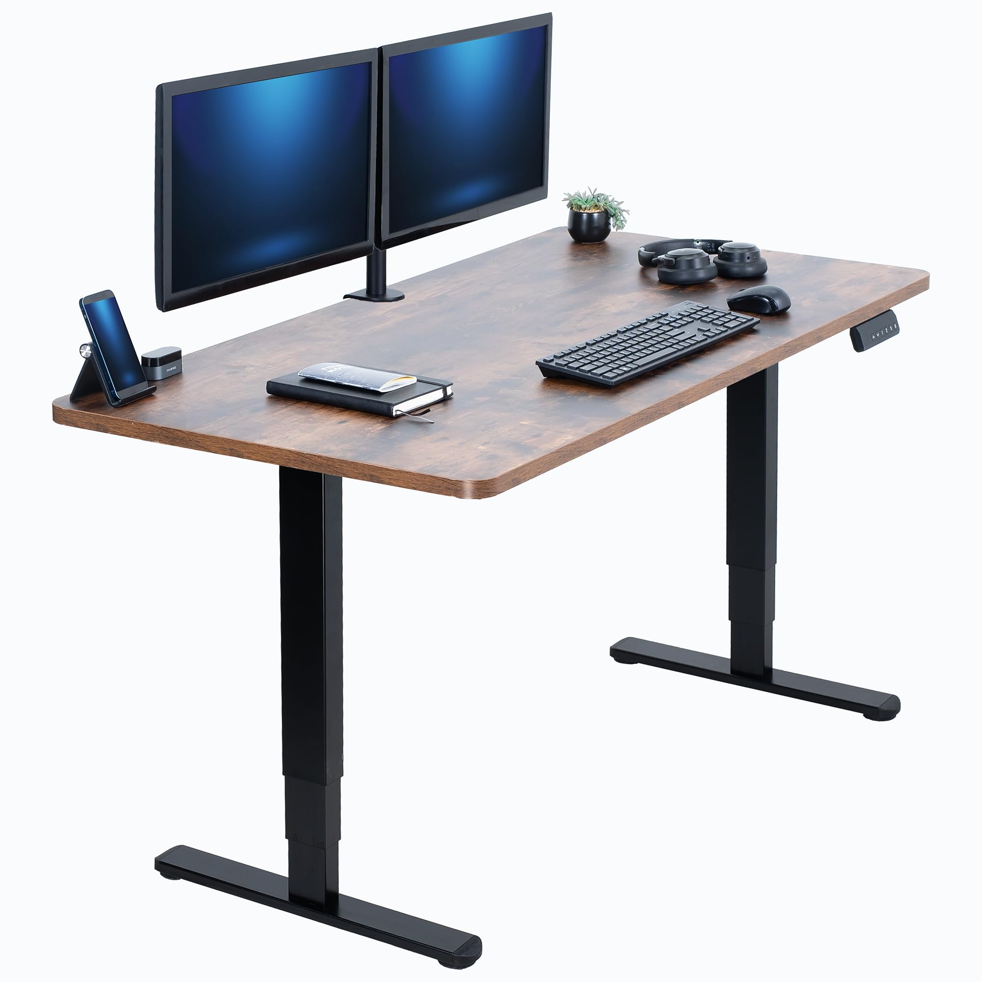 71-Inch Electric Standing Desk with Memory Touch Controller