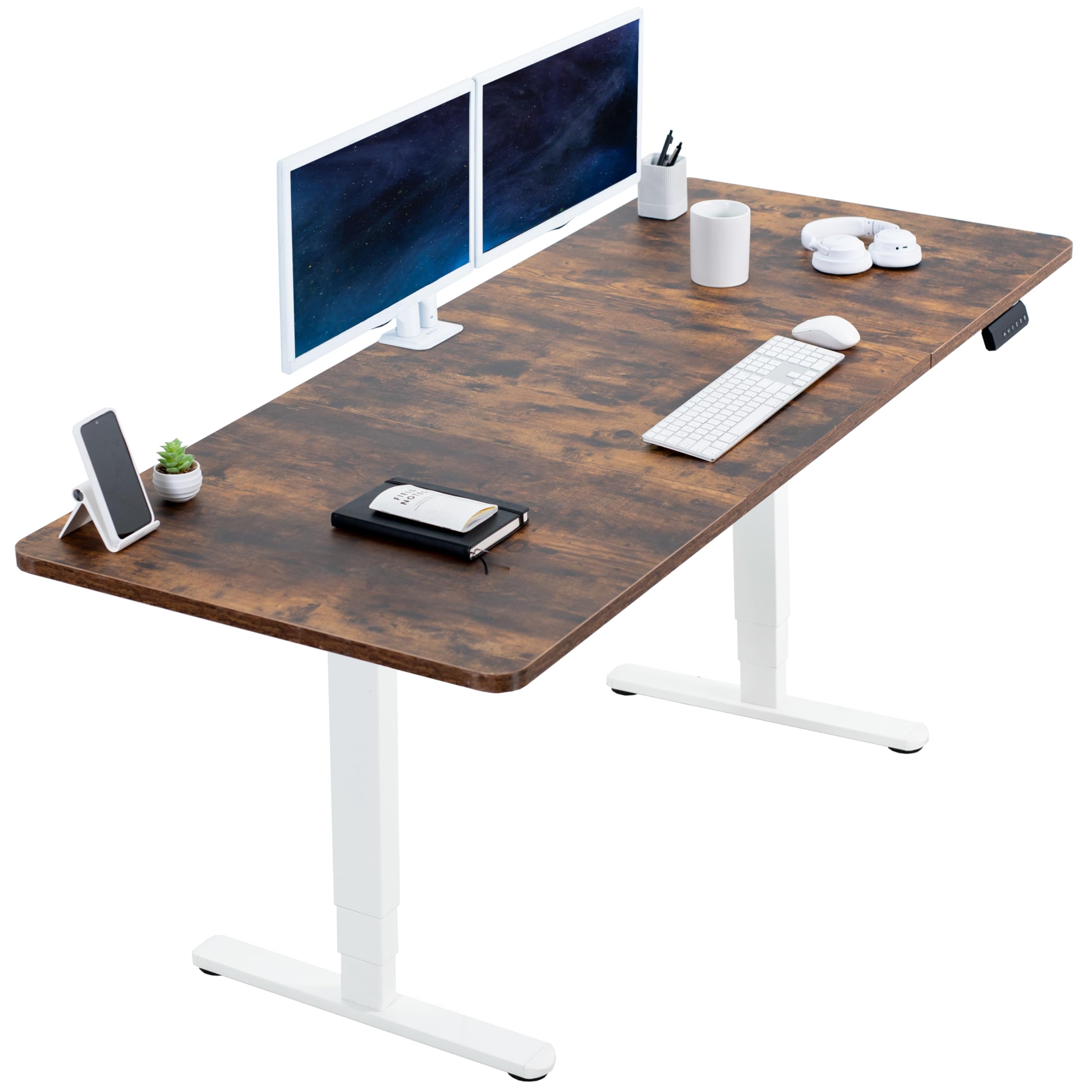 71-Inch Electric Standing Desk with Memory Touch Controller