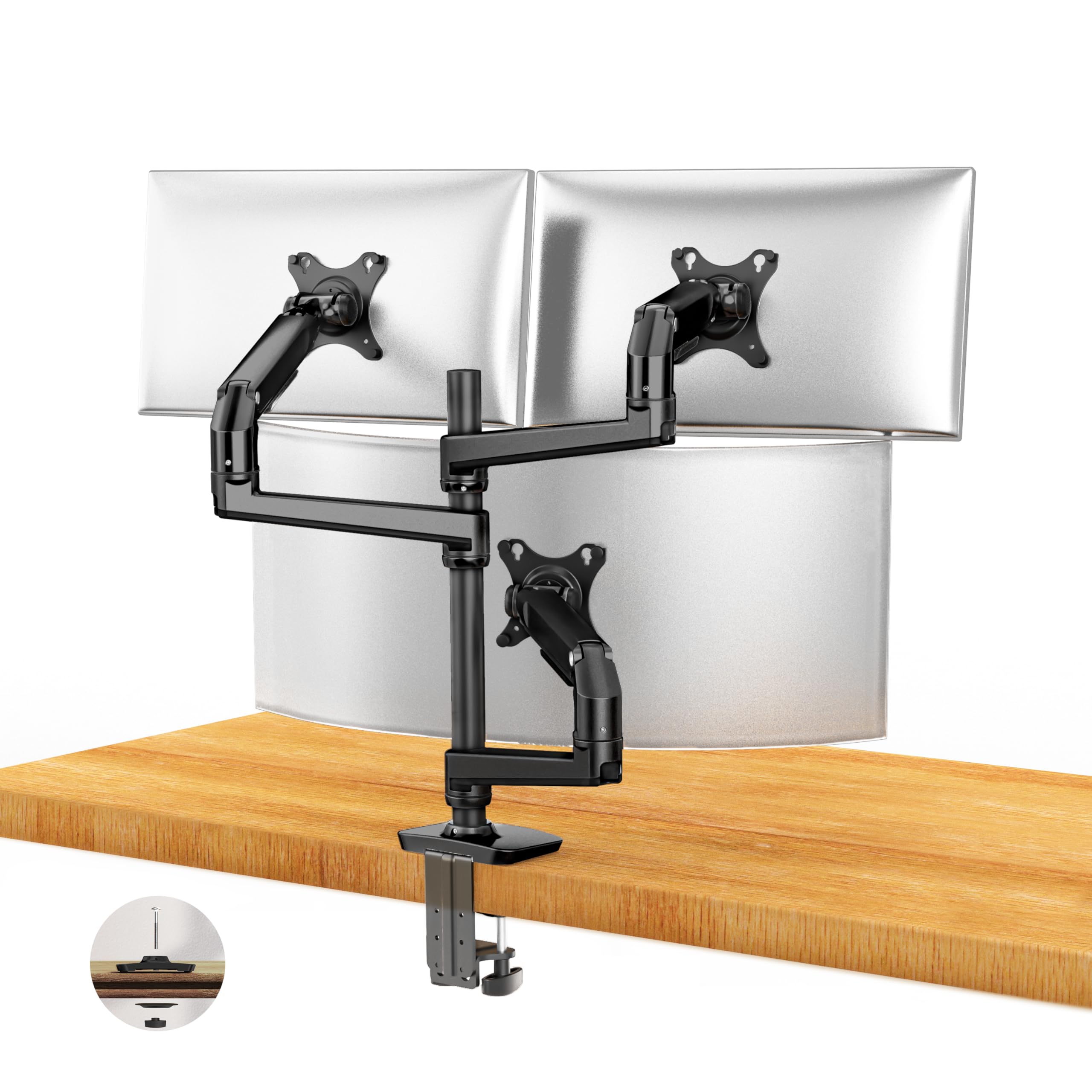 Fully Adjustable Monitor Arm Desk Mount for 13–40″ Screens