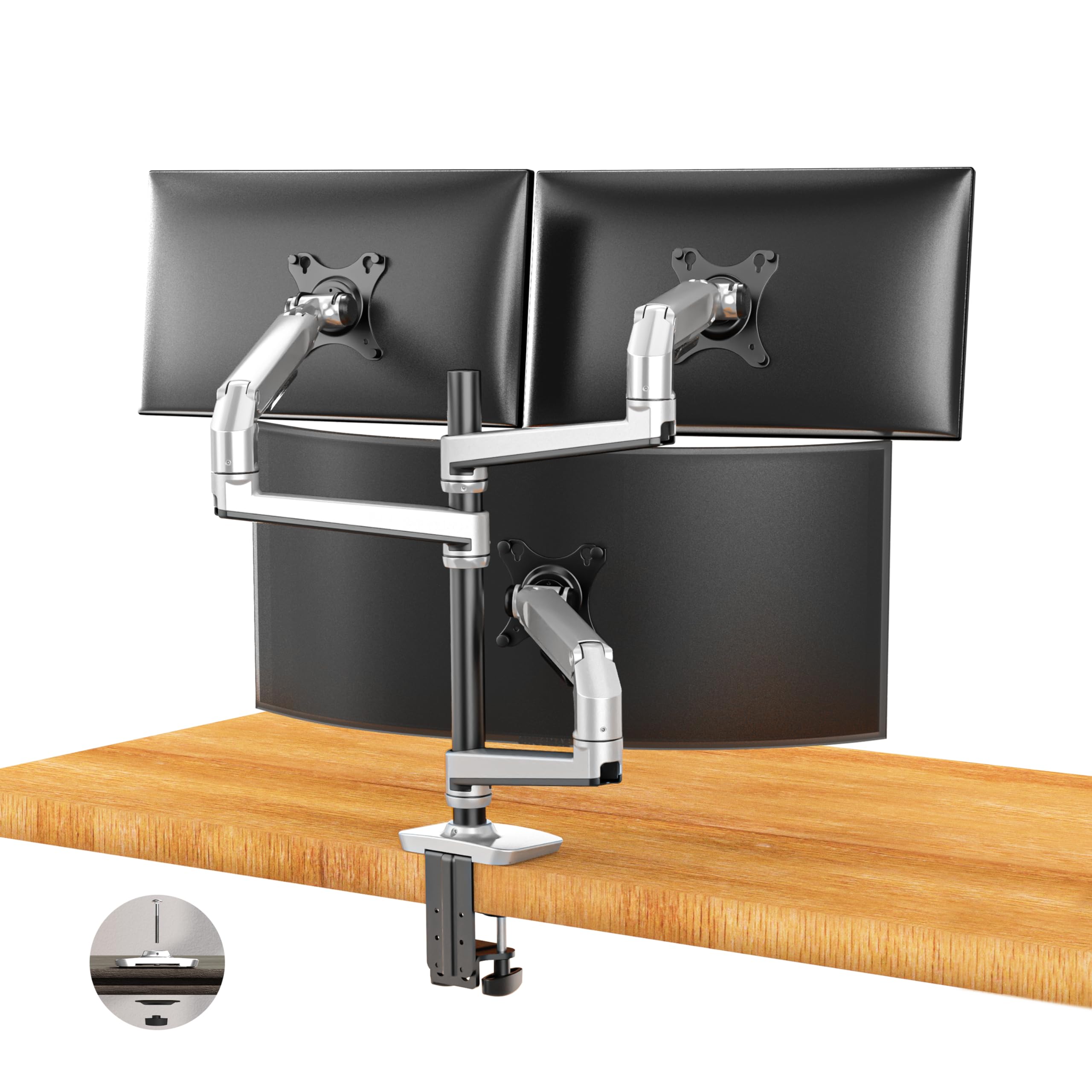 Fully Adjustable Monitor Arm Desk Mount for 13–40″ Screens