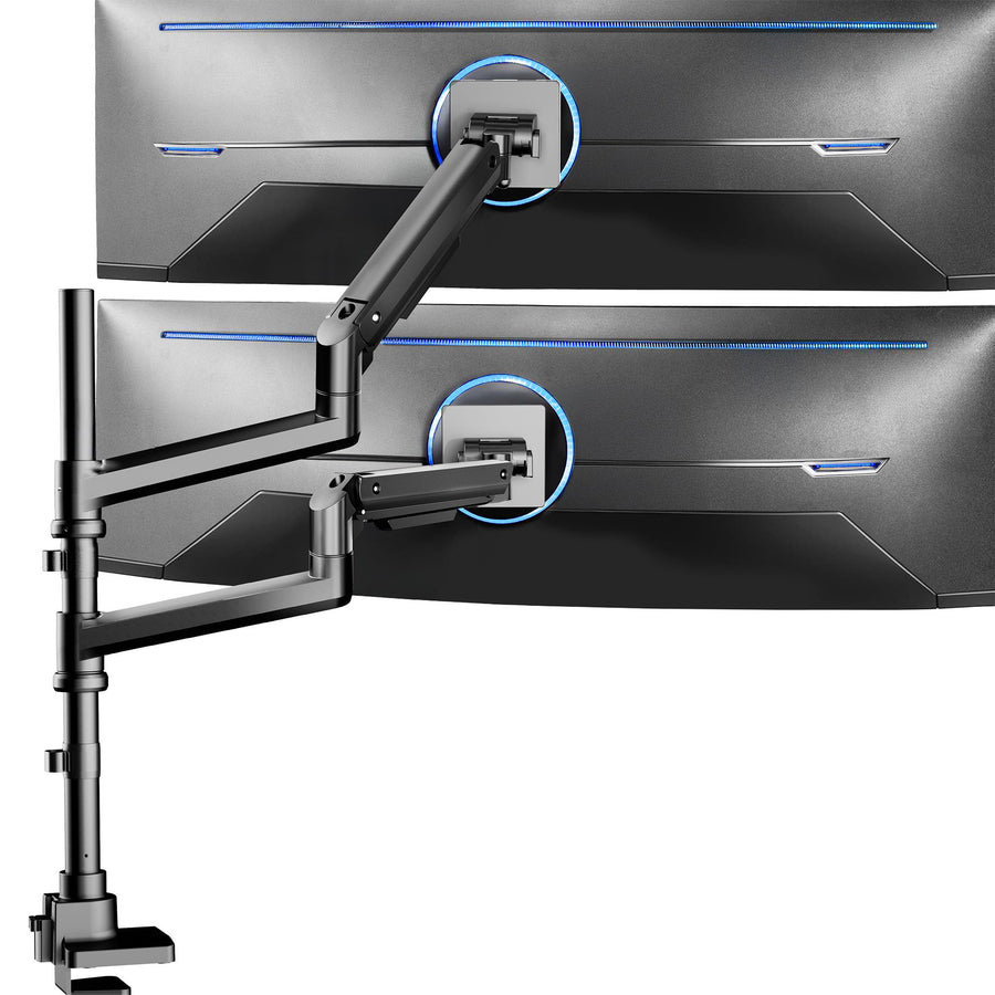 VIVO Extra-Tall Pneumatic Ultrawide Monitor Desk Mount