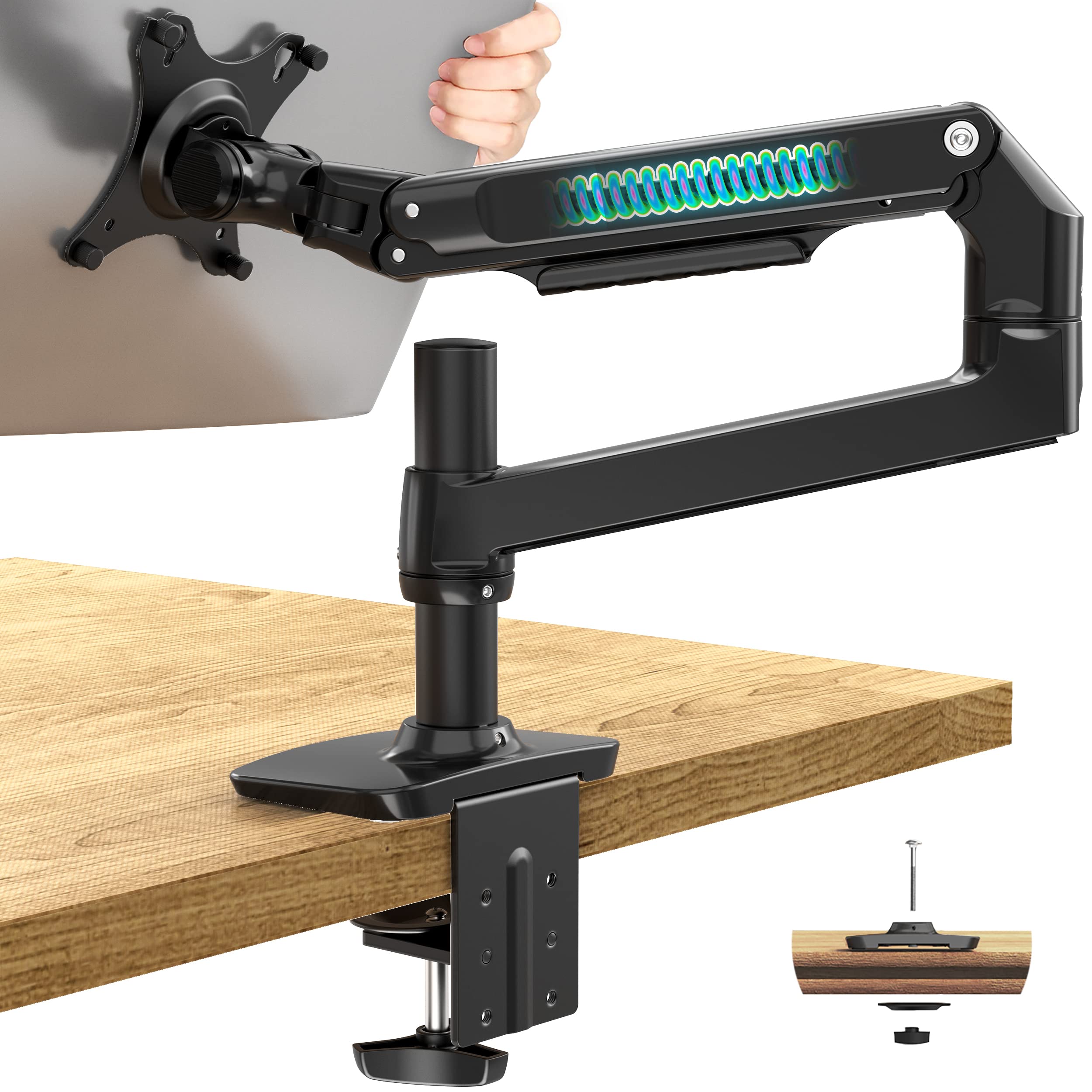 Fully Adjustable Monitor Arm Desk Mount for 13–40″ Screens